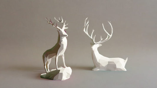 Deer figurines