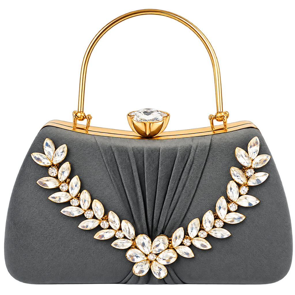 The Floral Sparkle Clutch