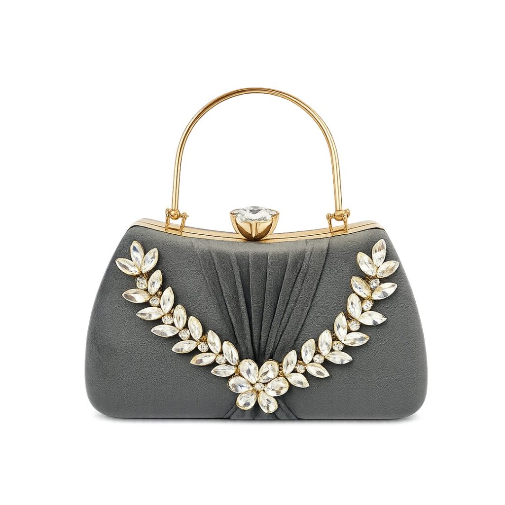 Flamiton embellished evening clutch